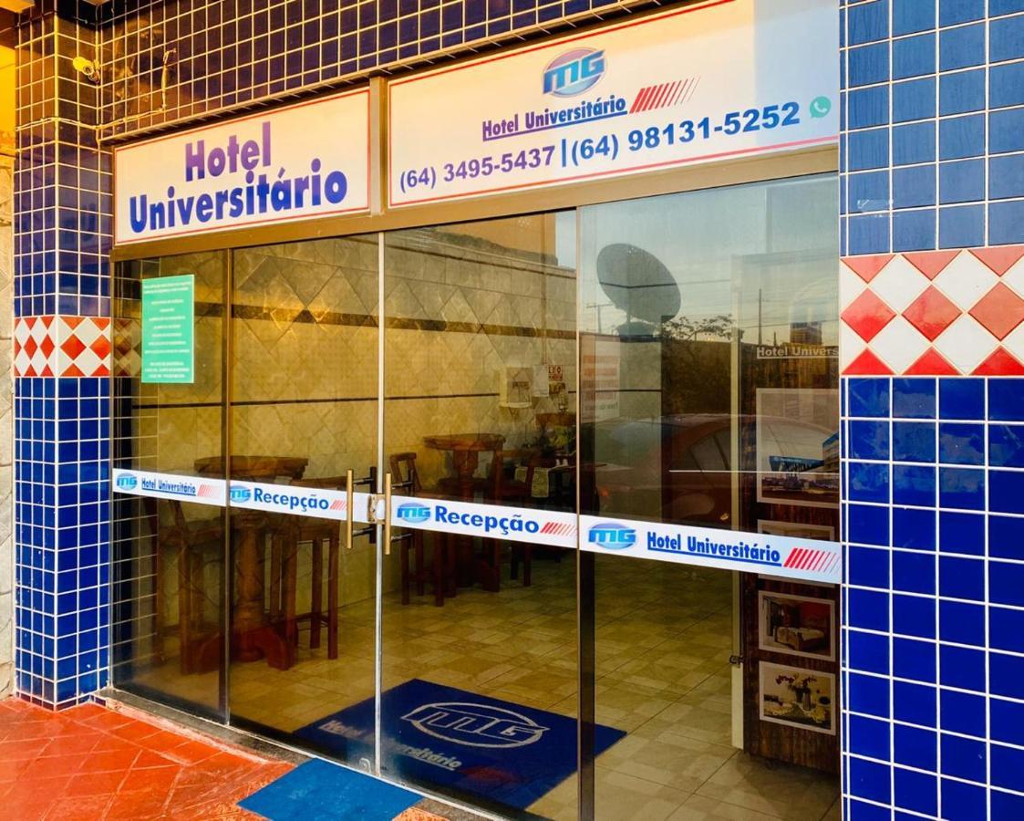 Hotel Universitario Goiatuba Bagian luar foto